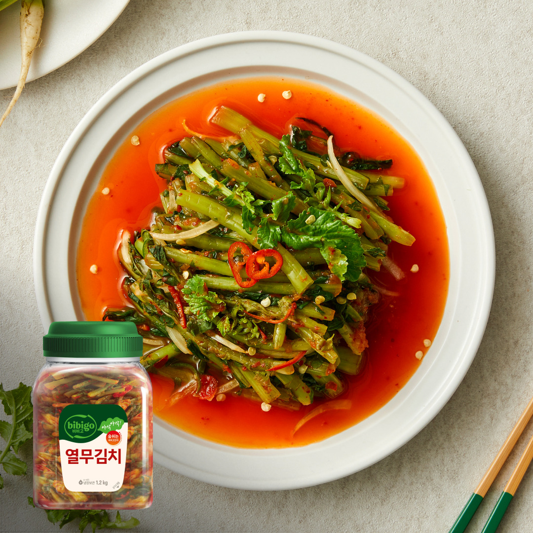 비비고 열무김치 1.2kg(용기형)