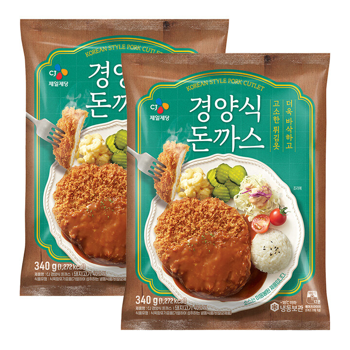 CJ 경양식돈까스 340gX2개
