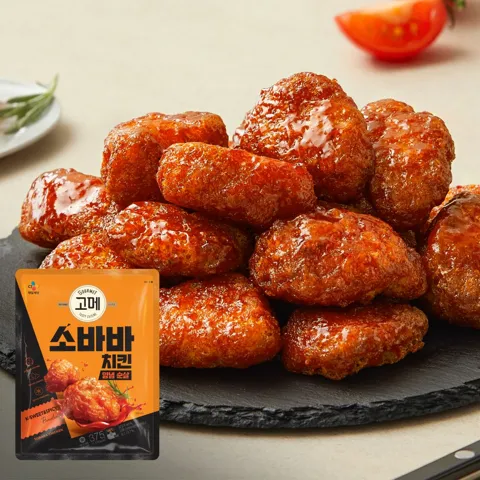 [고메 소바바치킨] 양념 순살 375g
