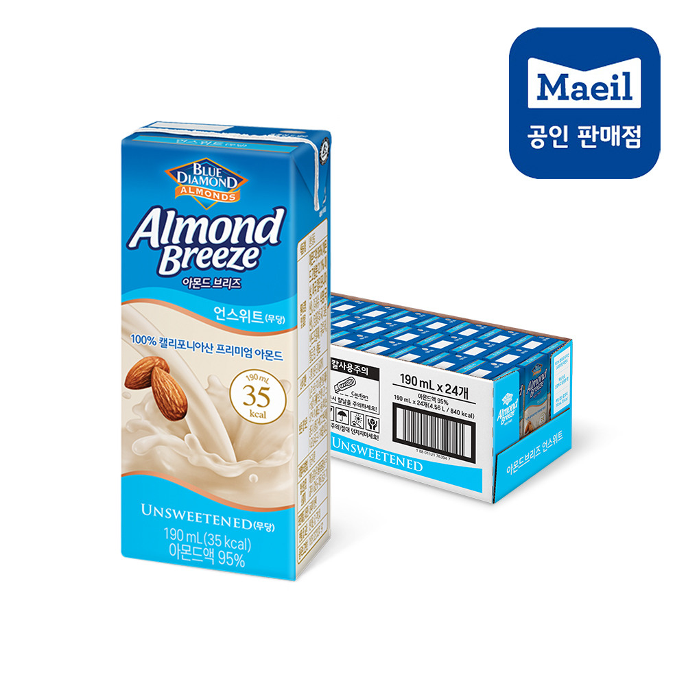 아몬드브리즈 언스위트 190ml 24팩