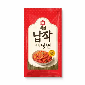 백설 대왕 납작당면 300g