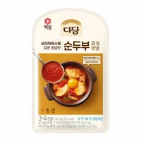 다담 순두부찌개 양념 140g