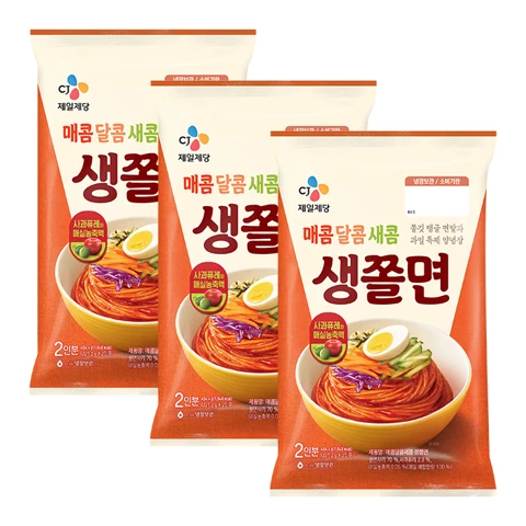 CJ 생쫄면 2인 454g X3개