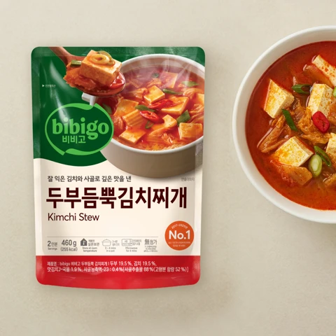 비비고 두부듬뿍 김치찌개 460g