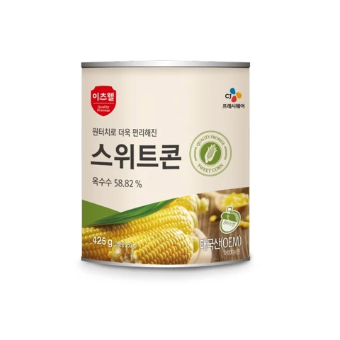 이츠웰 원터치 스위트콘 425g