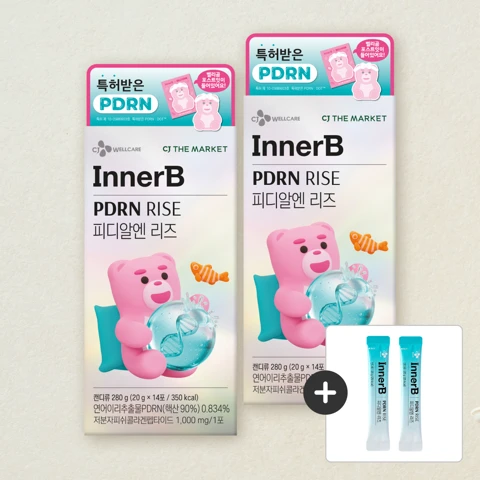 이너비X벨리곰 PDRN(피디알엔) 리즈 14포X2개+[사은품]이너비 PDRN 리즈 2포