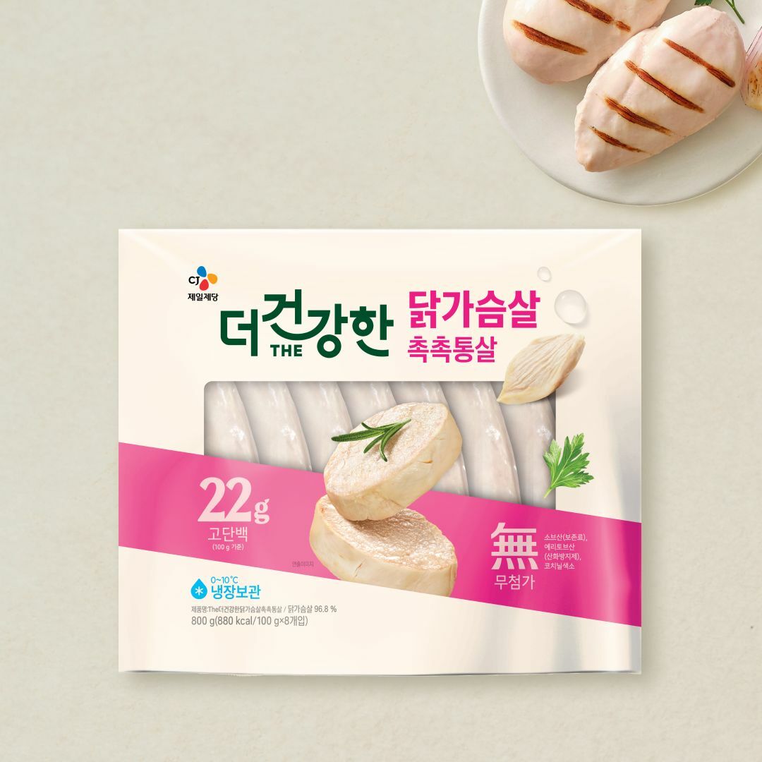 [CJ더마켓] 더건강한 닭가슴살 촉촉 통살 800g
