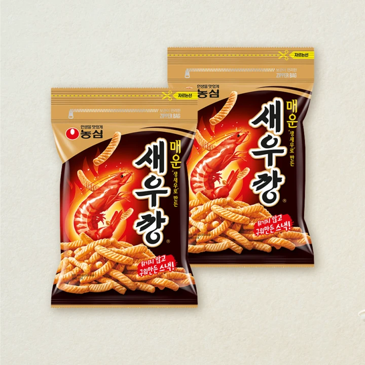 농심 매운새우깡400g(대용량)X2봉