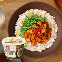 햇반 오겜 컵반 강된장보리비빔밥280g