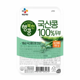 행복한콩 국산콩100%두부 찌개용 180g