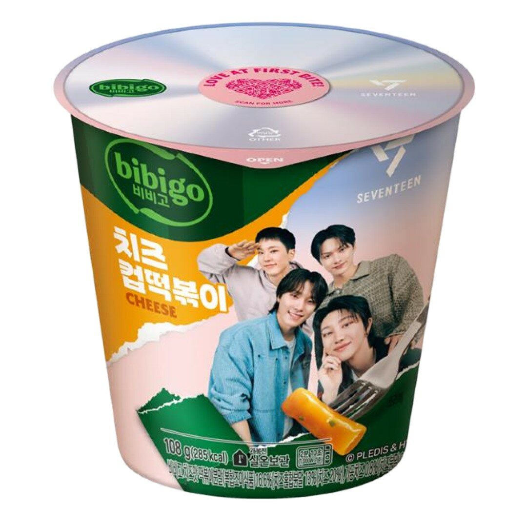 [비비고|세븐틴]비비고 치즈 컵떡볶이108g