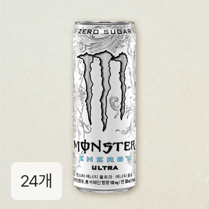 몬스터 에너지 울트라 355ml X24