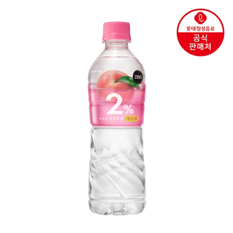 2% 부족할때 복숭아 제로 500ml x 24펫