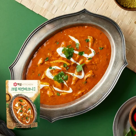 [1+1]백설 크림치킨 마크니 커리 170g