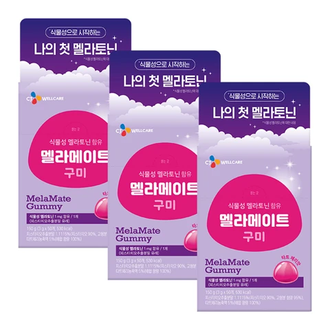 멜라메이트 구미(50입)X3개