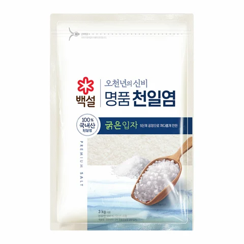 오천년의 신비 명품천일염(굵은입자) 3kg