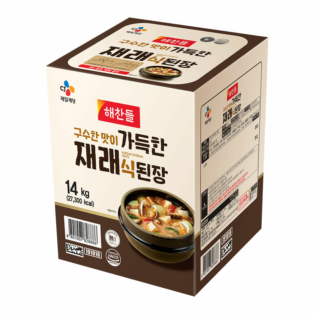 해찬들 가득한 재래식된장 14kg