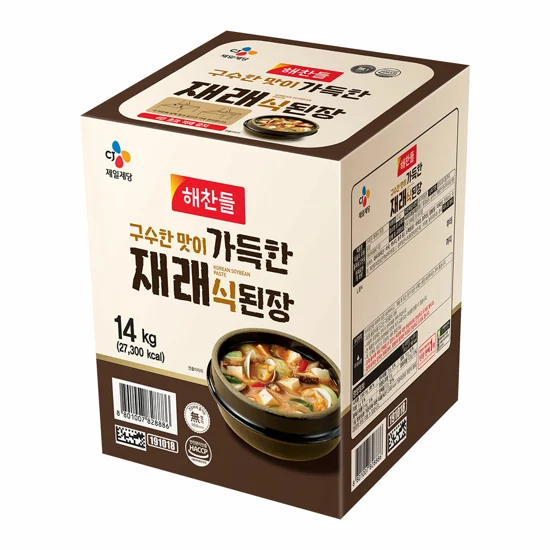 해찬들 가득한 재래식된장 14kg