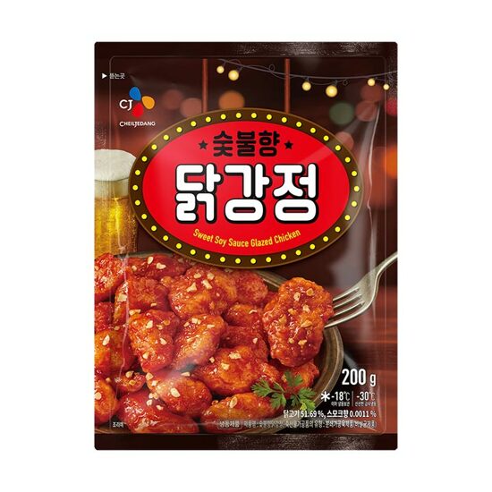 CJ 숯불향 닭강정 5개 골라담기 - 샵계부