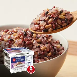 햇반 라이스플랜 귀리흑미 곤약밥 150gX3개