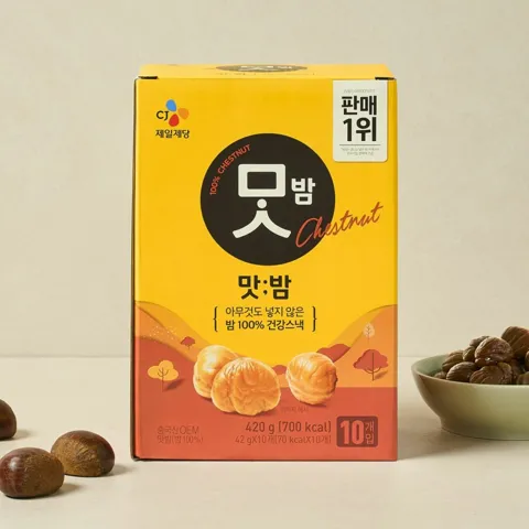 맛밤 42gX10개