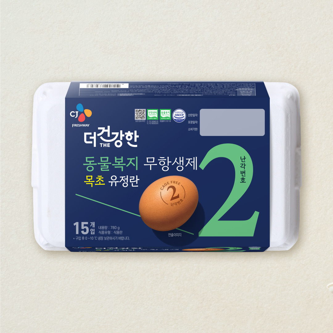 더건강한 동물복지 무항생제 목초 유정란 15구