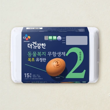 더건강한 동물복지 무항생제 목초 유정란 15구