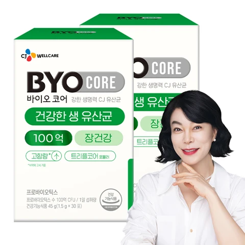 [400개한정]바이오코어 100억 유산균 30포(1개월)X2개