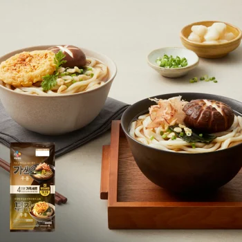 CJ 가쓰오우동 2인분+튀김우동 2인분