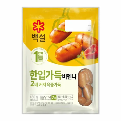 [1+1]백설 한입가득비엔나180g