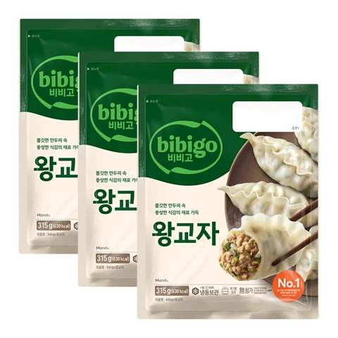 비비고 왕교자 315gX3개