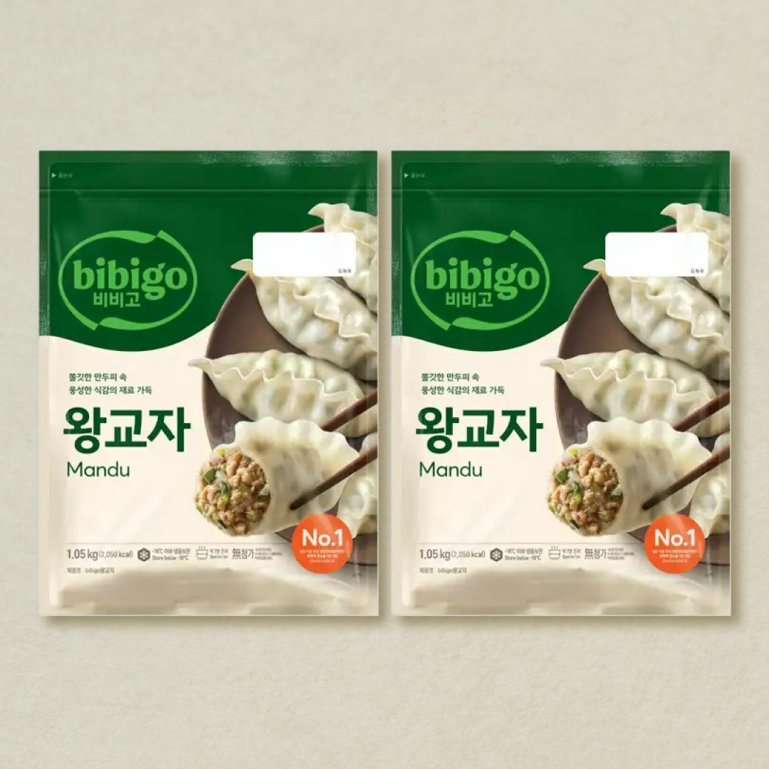 [CJ더마켓] [첫구매전용]비비고 왕교자 1.05kgX2개