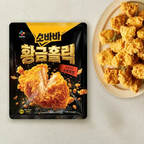 [1+1]고메 소바바 황금홀릭 순살 240g