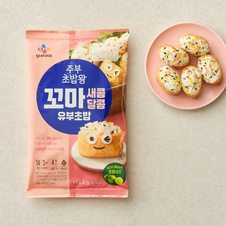 주부초밥왕 새콤달콤 꼬마 유부초밥 149.2g