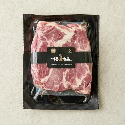 정품진 한돈 수육 목살 500g(1팩)