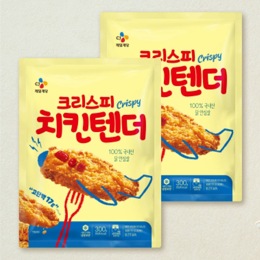 [CJ더마켓] CJ크리스피치킨텐더300gX2개