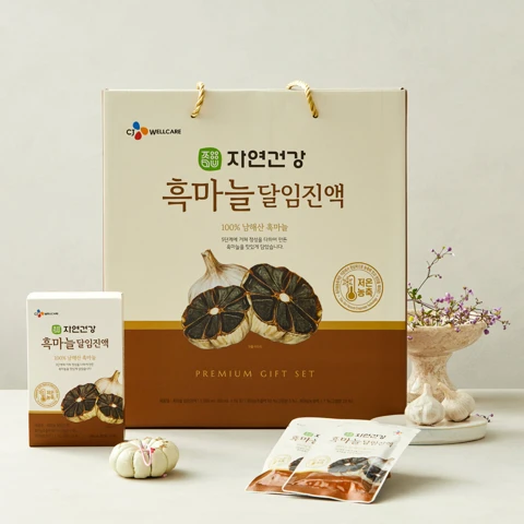 [25추석선물세트] 자연건강 흑마늘달임진액 50ml*24입