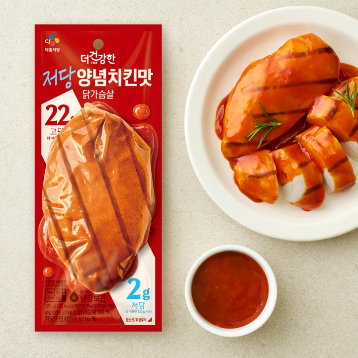 더건강한 저당닭가슴살양념치킨맛120g