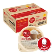 햇반 윤기가득쌀밥 210gX24개