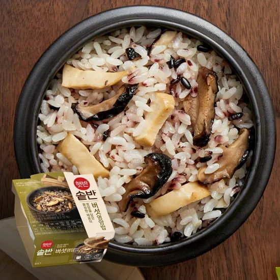 햇반솥반 버섯영양밥 200g
