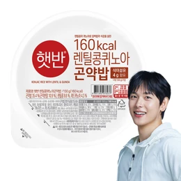 햇반 렌틸콩 퀴노아 곤약밥 150g