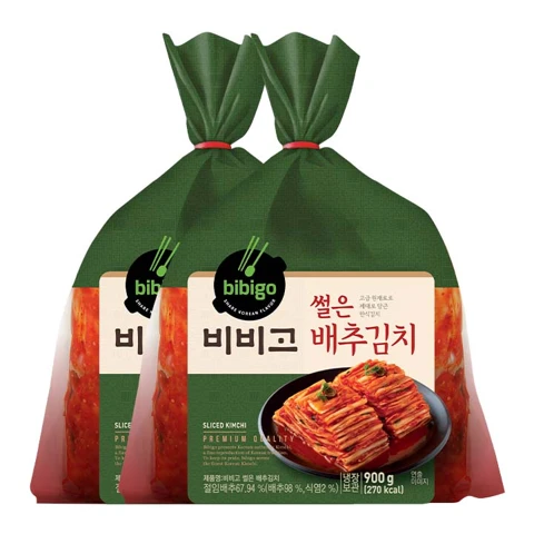 비비고 썰은배추김치900gx2개