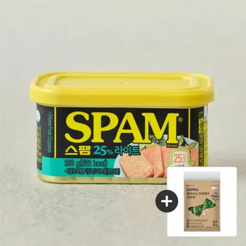 [크리넥스 사은품세트]스팸 25%라이트 200gX10개