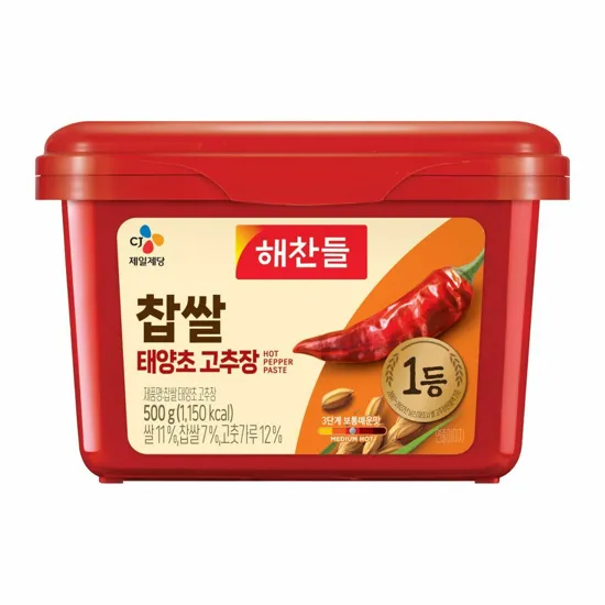 [1+1]해찬들 찹쌀 태양초고추장 500g
