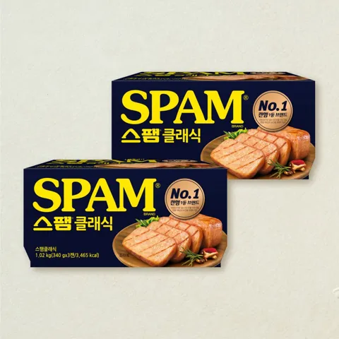 스팸 클래식 340g*3번들X2개