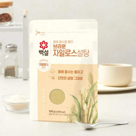 백설 브라운 자일로스 설탕 500G