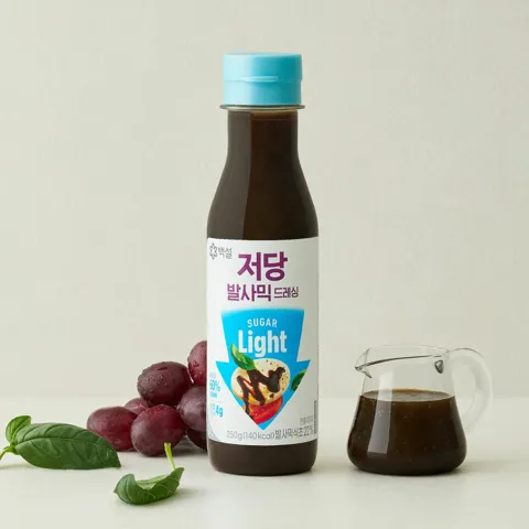 백설 저당 발사믹드레싱 250g