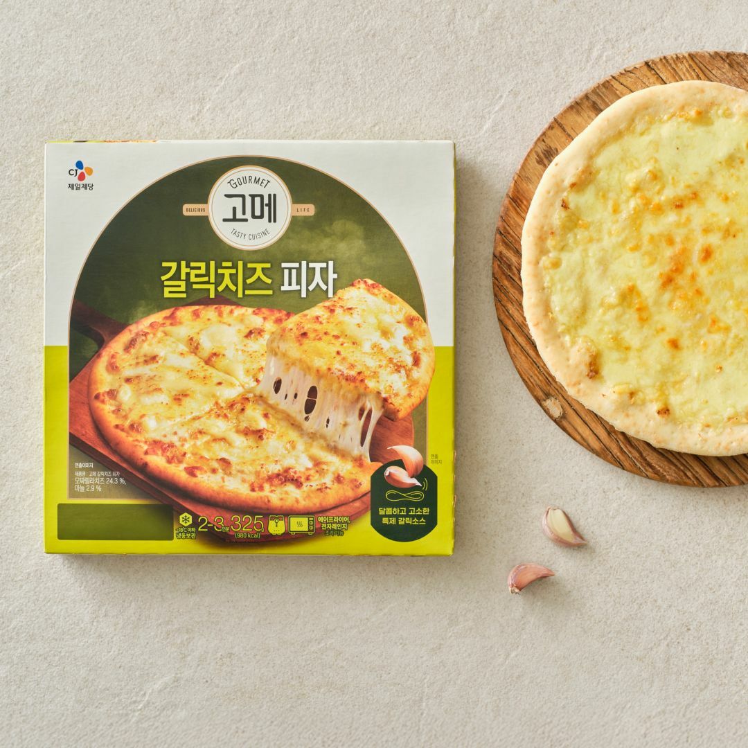 고메 갈릭치즈 피자 325g
