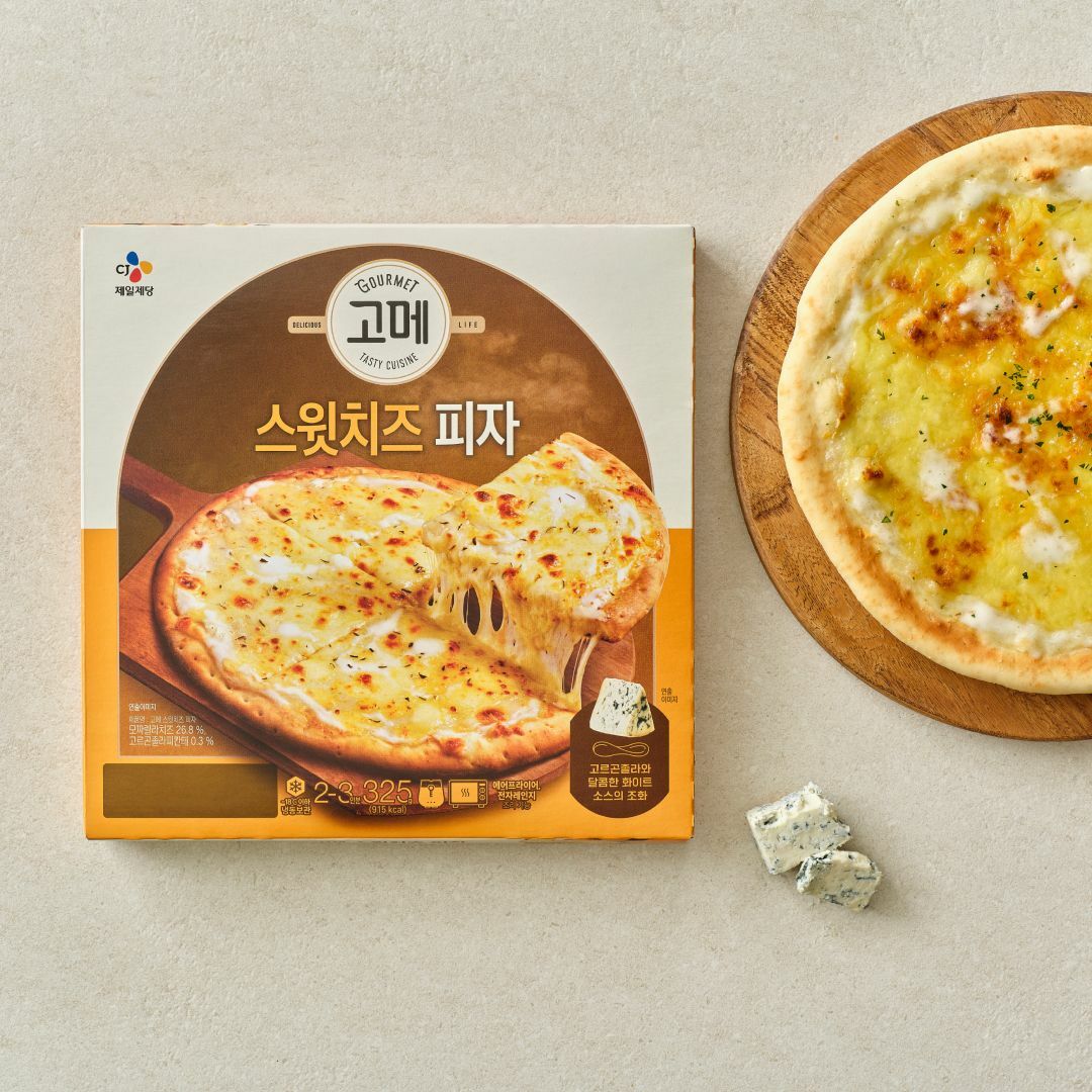 고메 스윗치즈 피자 325g