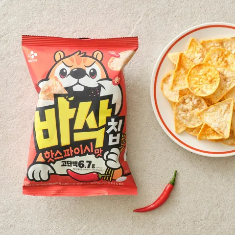 CJ 바삭칩 핫스파이시 45g